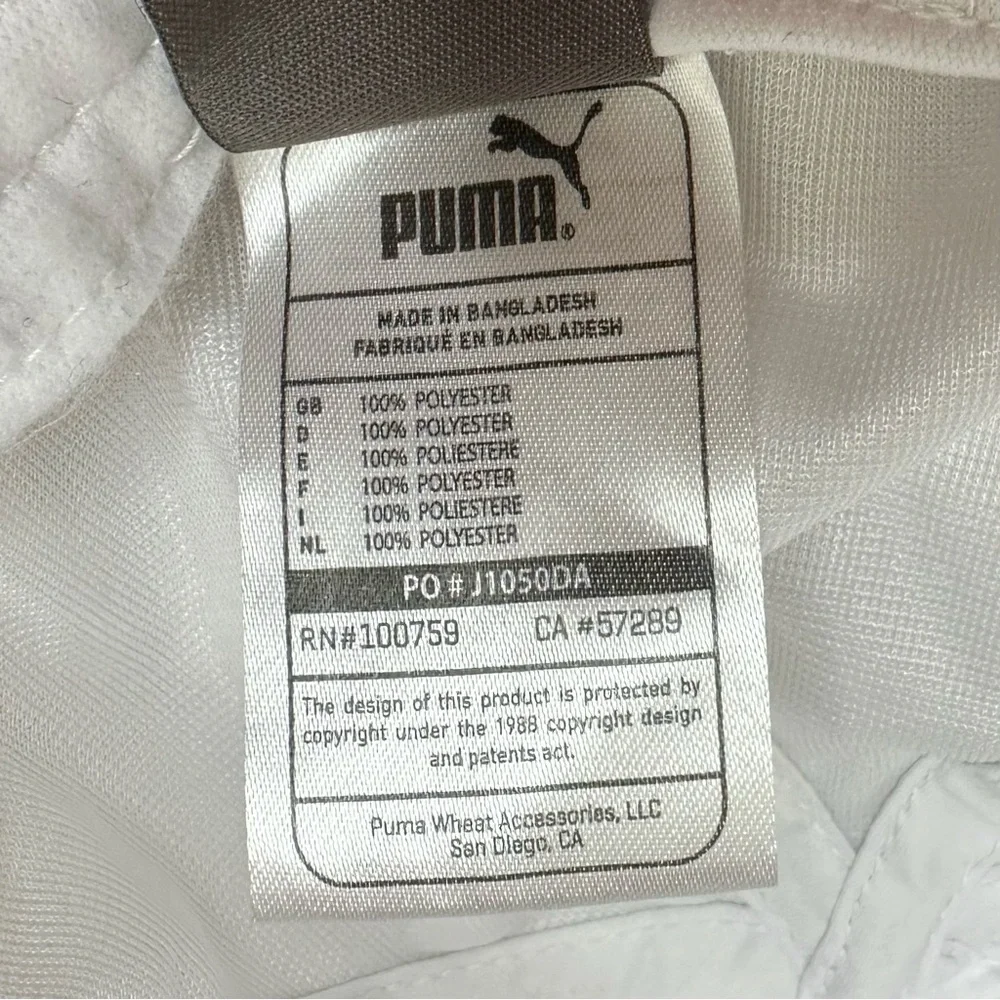 Puma White Pink Performance Athletic Lightweight Women's Cap, OS